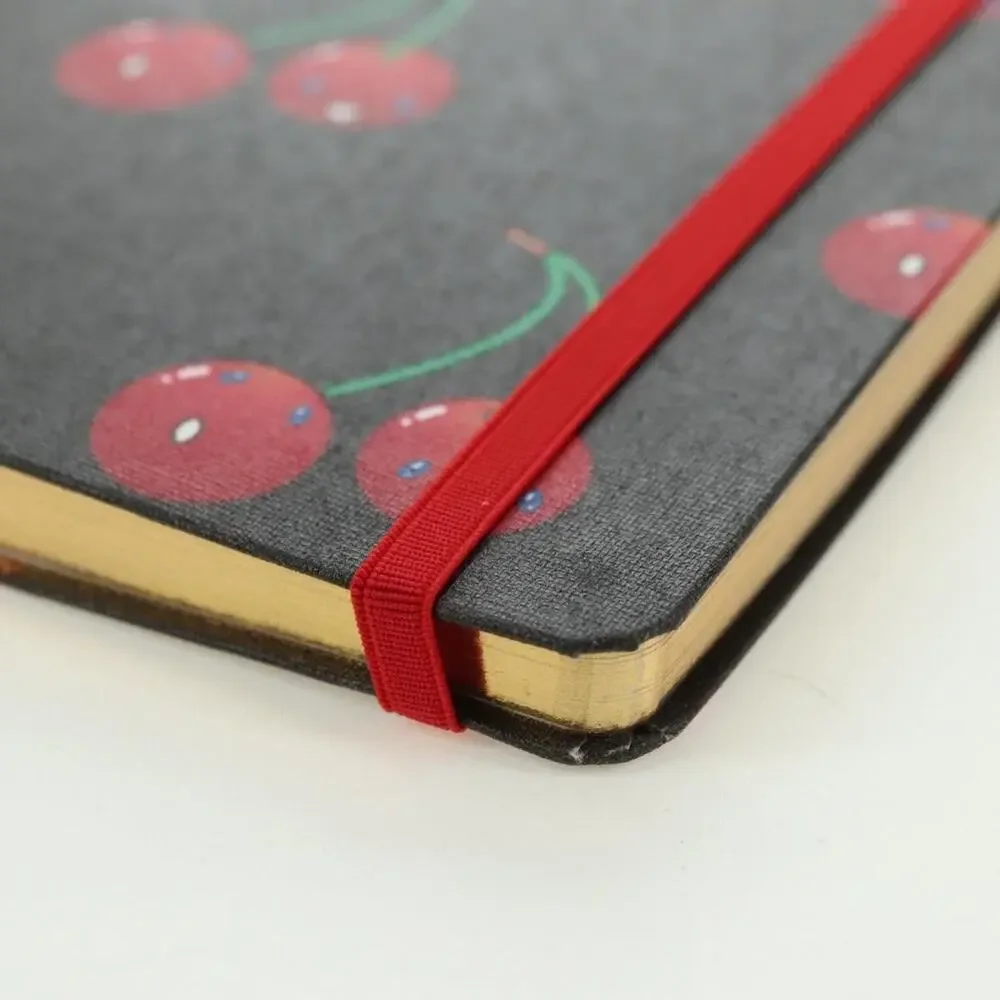 Louis Vuitton Collector Cherry Print Notebook MM Jane Canvas Gi1371 Brown